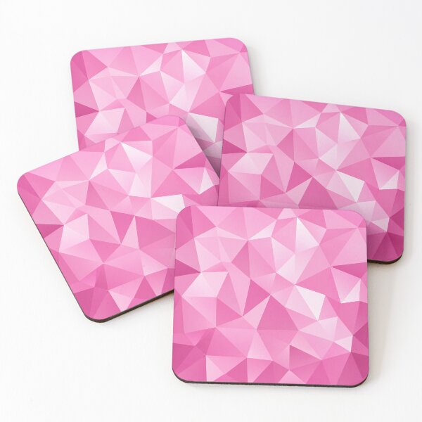 Item preview, Pink Geometric Polygon Pattern designed and sold by Owcomm.