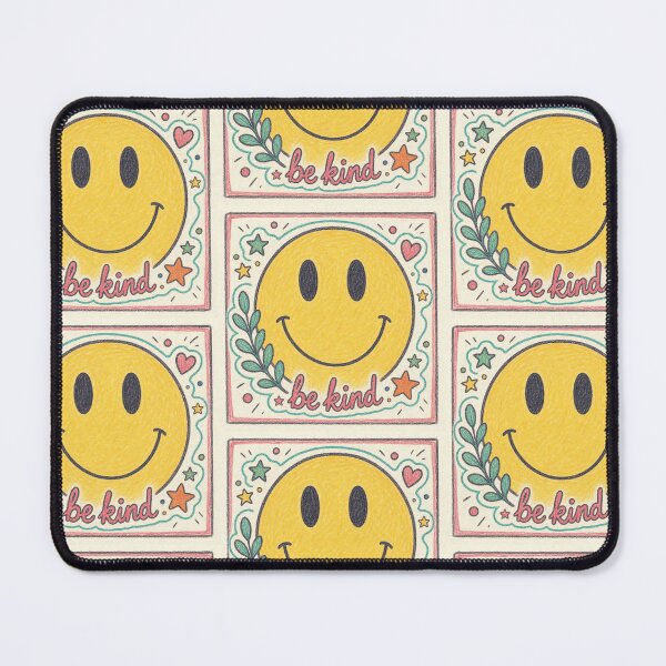 Item preview, 90s Smiley Face Be Kind designed and sold by anabellstar design co.