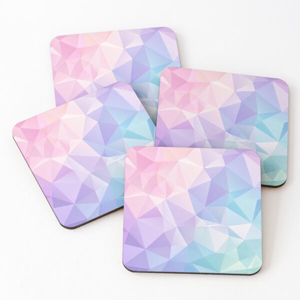 Item preview, Pastel Geometric Low Poly Pattern designed and sold by Owcomm.