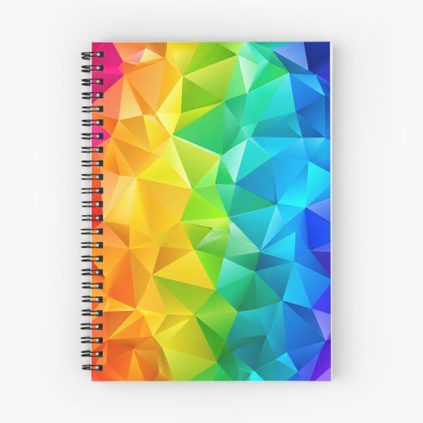Item preview, Vibrant Rainbow Geometric Polygon Pattern designed and sold by Owcomm.