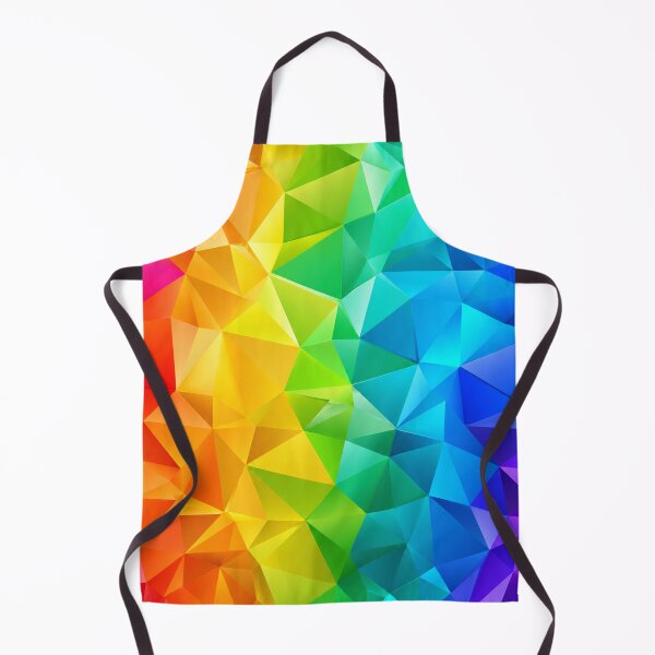 Item preview, Vibrant Rainbow Geometric Polygon Pattern designed and sold by Owcomm.