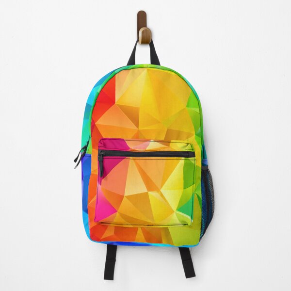 Item preview, Vibrant Rainbow Geometric Polygon Pattern designed and sold by Owcomm.