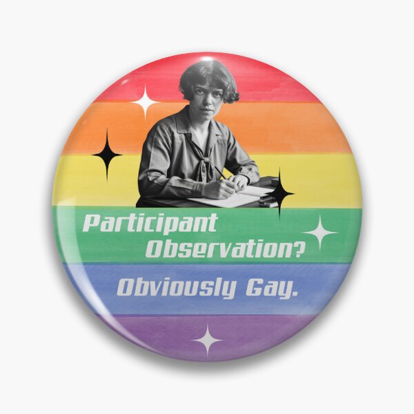 Item preview, Margaret Mead, Female Anthropologist, Pride Month, Obvious designed and sold by IntrotoArch101.