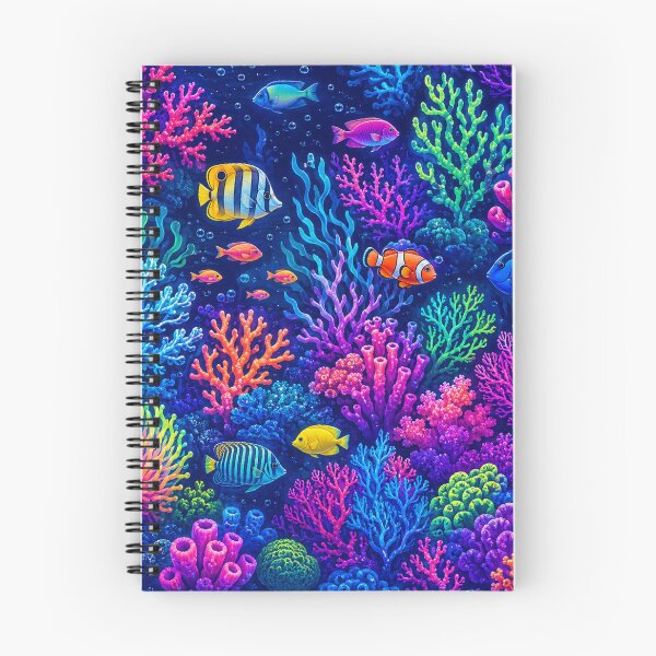 Item preview, Vibrant Coral Reef Underwater Ecosystem designed and sold by Owcomm.