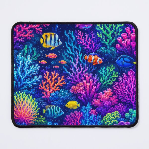 Item preview, Vibrant Coral Reef Underwater Ecosystem designed and sold by Owcomm.