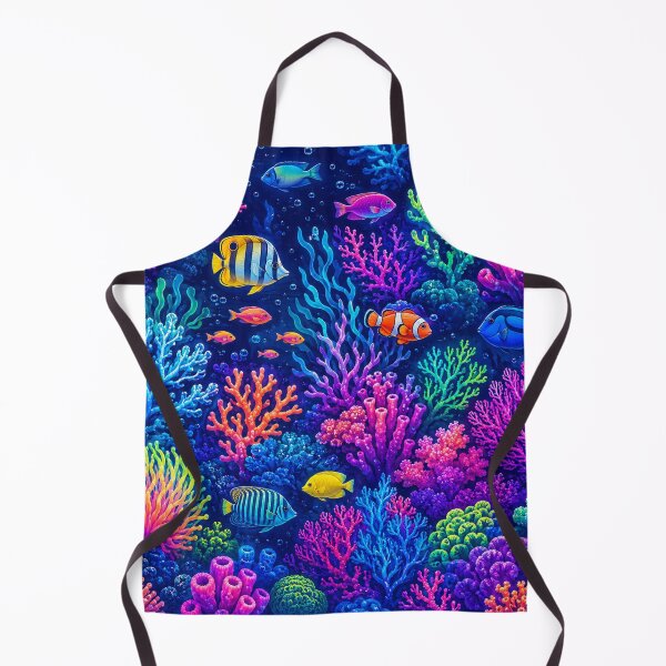 Item preview, Vibrant Coral Reef Underwater Ecosystem designed and sold by Owcomm.