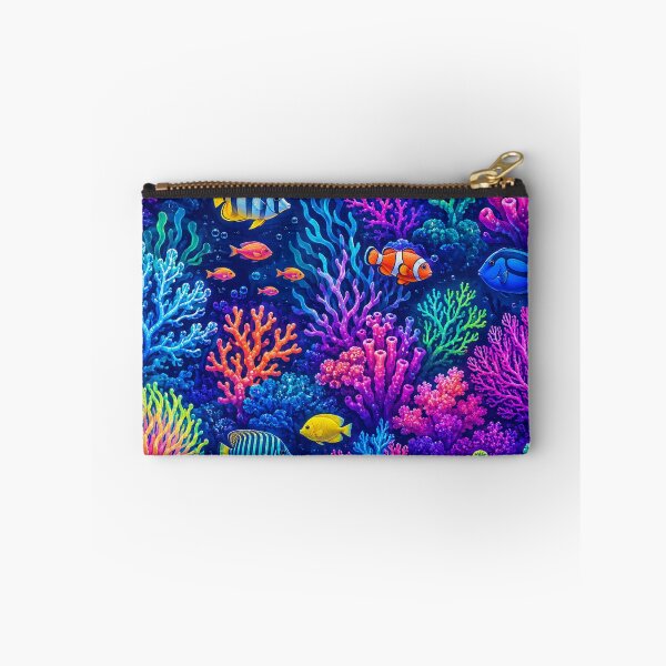 Item preview, Vibrant Coral Reef Underwater Ecosystem designed and sold by Owcomm.