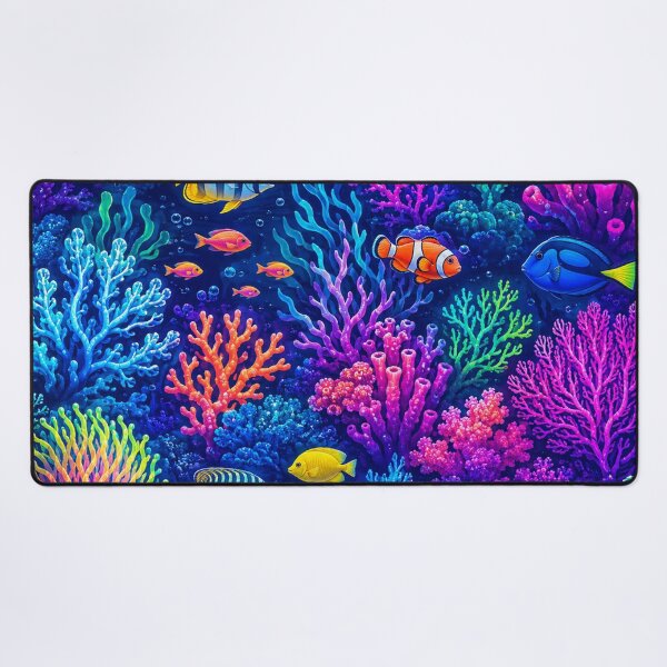 Item preview, Vibrant Coral Reef Underwater Ecosystem designed and sold by Owcomm.