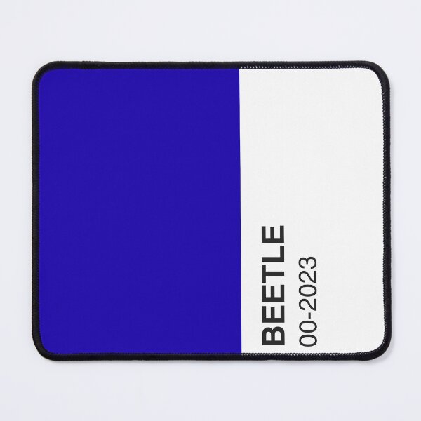 Item preview, Beetle Movie Comic Blue Colour Swatch - Full Width designed and sold by The Colourful Game.