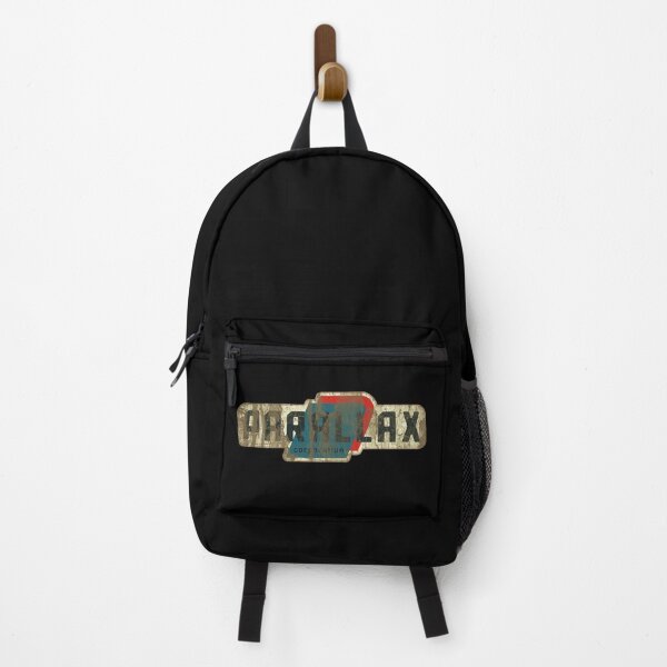 Item preview, Parallax Corporation • Retro Sci‑Fi Logo • Distressed Vintage Tech Emblem designed and sold by worldwarvintage.