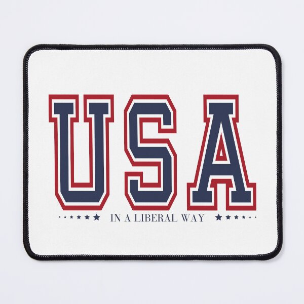Item preview, USA in a Liberal Way designed and sold by I'm.Over.Booked.
