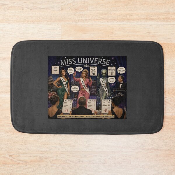 Item preview, Miss Universe Alien Beauty Pageant Funny Sci Fi Humor designed and sold by Hornace88studio.