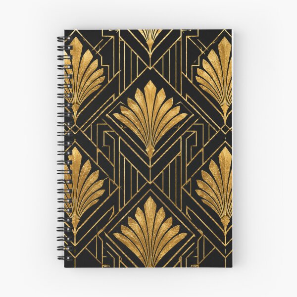Item preview, Gold Art Deco Geometric Pattern designed and sold by Owcomm.