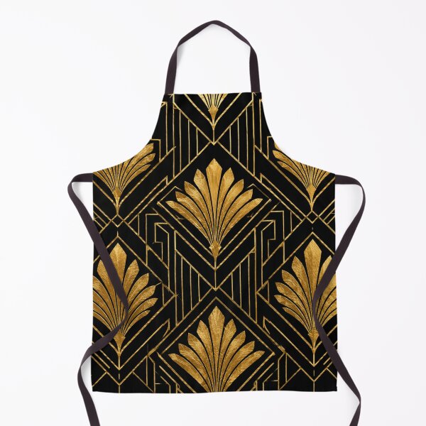 Item preview, Gold Art Deco Geometric Pattern designed and sold by Owcomm.