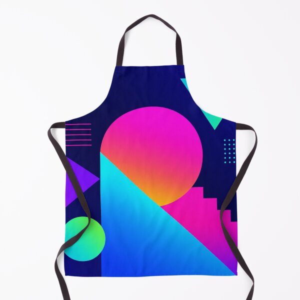 Item preview, Neon Geometric Shapes Composition designed and sold by Owcomm.