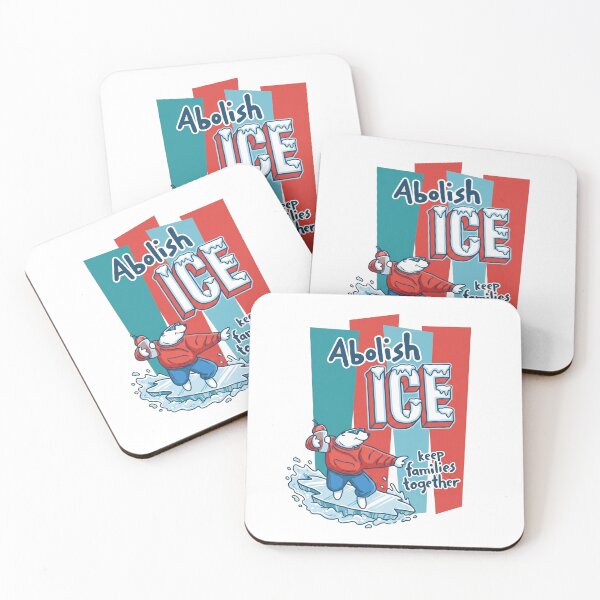 Item preview, Abolish ICE Keep Families Together Polar Bear Parody Retro designed and sold by rediscoveredapp.