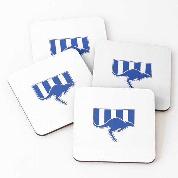 Item preview, North Melbourne Kangaroos Retro AFL Logo designed and sold by Luke Foran Sports Art.