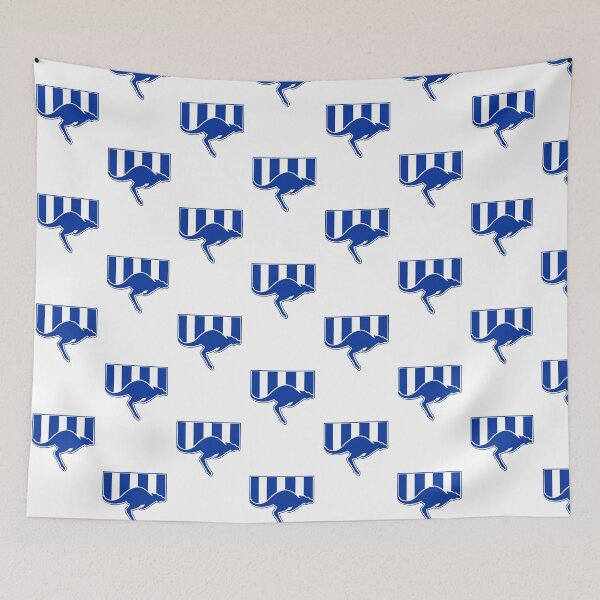 Item preview, North Melbourne Kangaroos Retro AFL Logo designed and sold by Luke Foran Sports Art.
