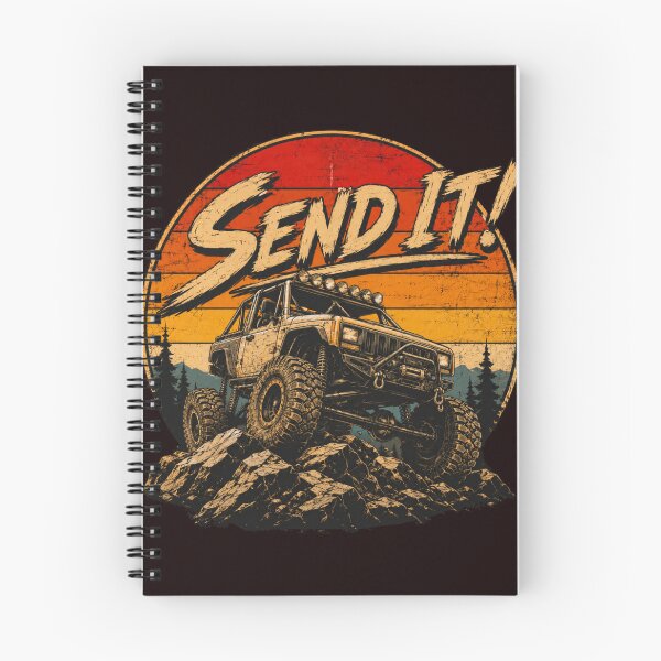 Item preview, Rock Crawler Off Road Truck Style T-Shirt Vintage Sunset SUV Graphic  designed and sold by BlueLineLAX.