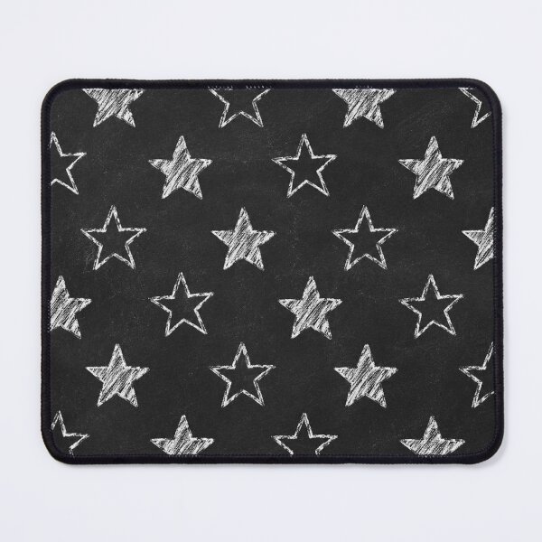 Item preview, Chalkboard Stars Pattern designed and sold by Owcomm.
