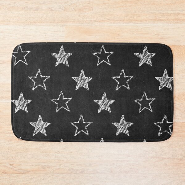Item preview, Chalkboard Stars Pattern designed and sold by Owcomm.
