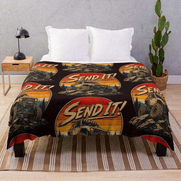 Item preview, Rock Crawler Off Road Truck Style T-Shirt Vintage Sunset SUV Graphic designed and sold by BlueLineLAX.