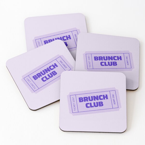 Item preview, Brunch Club Ticket - Food Lover designed and sold by Hello Bee Bee.