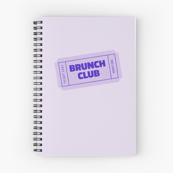 Item preview, Brunch Club Ticket - Food Lover  designed and sold by Hello Bee Bee.