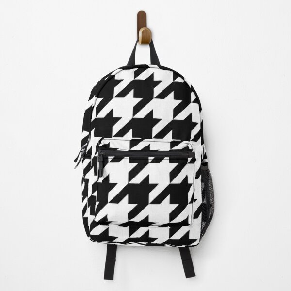Item preview, Classic Black and White Houndstooth Pattern designed and sold by Owcomm.