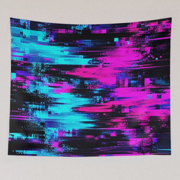 Item preview, Neon Cyberpunk Digital Glitch designed and sold by Owcomm.