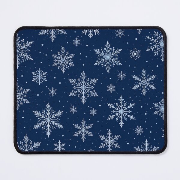 Item preview, Winter Snowflake Blue Pattern designed and sold by Owcomm.