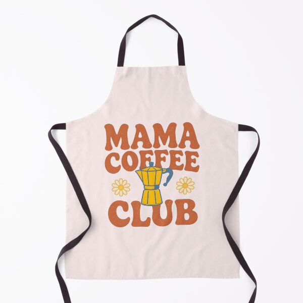Item preview, Mama Coffee Club Retro Groovy Style Design designed and sold by LuloCreative.