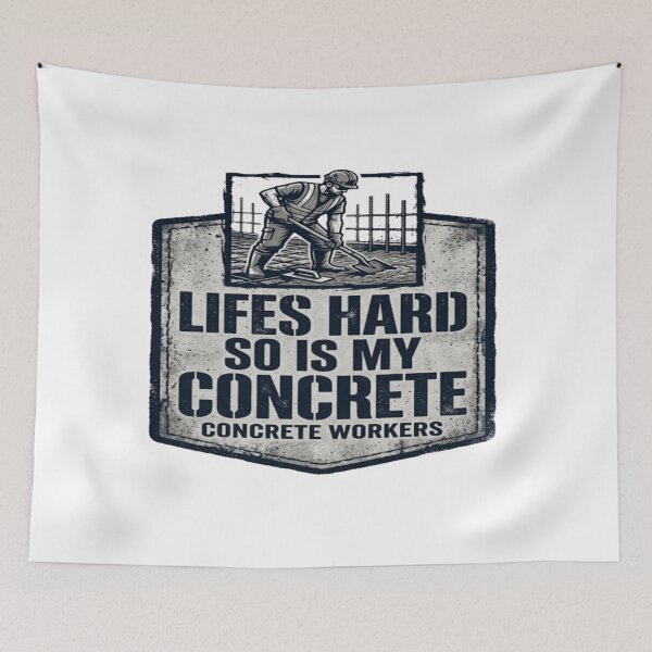 Item preview, Concrete is hard designed and sold by KHustle.