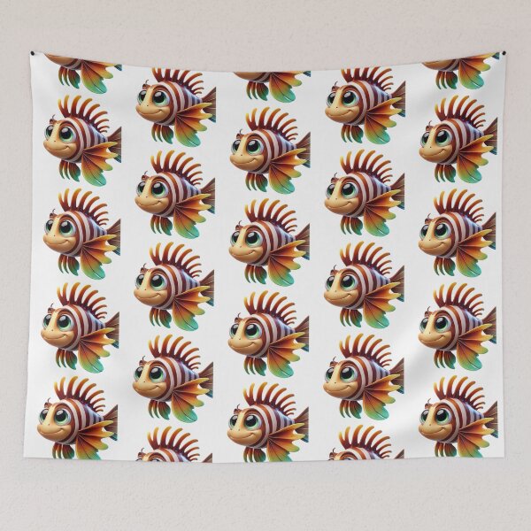 Item preview, Adorable Lionfish designed and sold by Sillytoe.