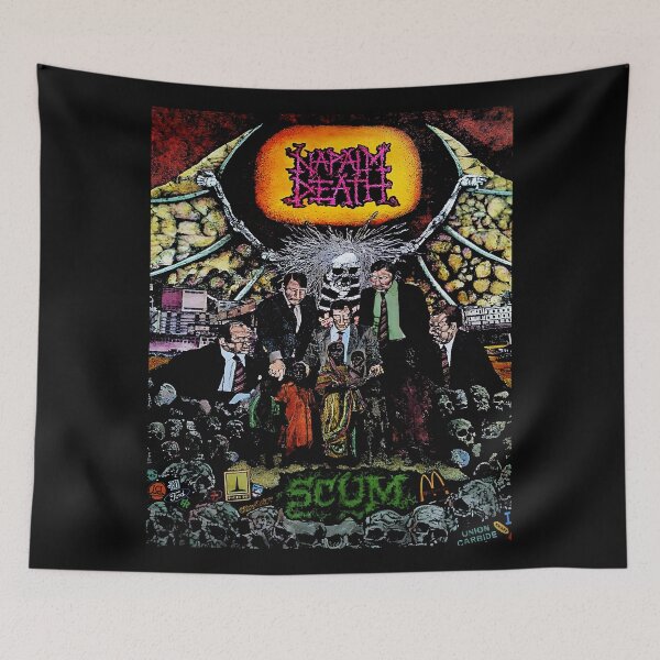 Item preview, Napalm Death - Scum (Color) designed and sold by Limn From Limb.