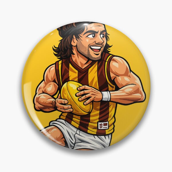 Item preview, Jai Newcombe Hawthorn Football Club Cartoon designed and sold by Luke Foran Sports Art.