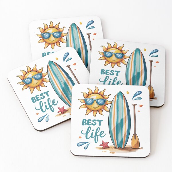 Item preview, Best Life Sun Beach Paddle Board designed and sold by Eclectic Monkey.