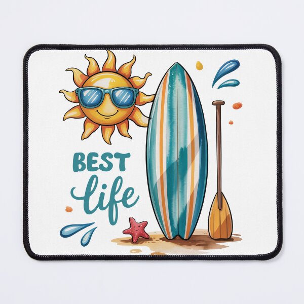 Item preview, Best Life Sun Beach Paddle Board designed and sold by Eclectic Monkey.