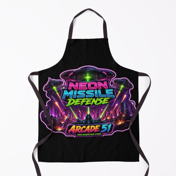 Item preview, Neon Missile Defense designed and sold by Arcade51az.