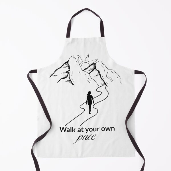 Item preview, Walk at Your Own Pace – Inspirational Nature Quote designed and sold by Satech Creative Hands.