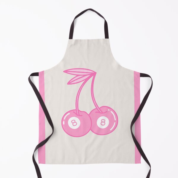 Item preview, Retro Pink 8 Ball Cherries Artwork, Lucky You Vibes, Casino Playing Cards Aesthetic designed and sold by SpringTeaDesigns.