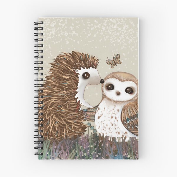Item preview, Owl and Hedgehog designed and sold by Karin Taylor.