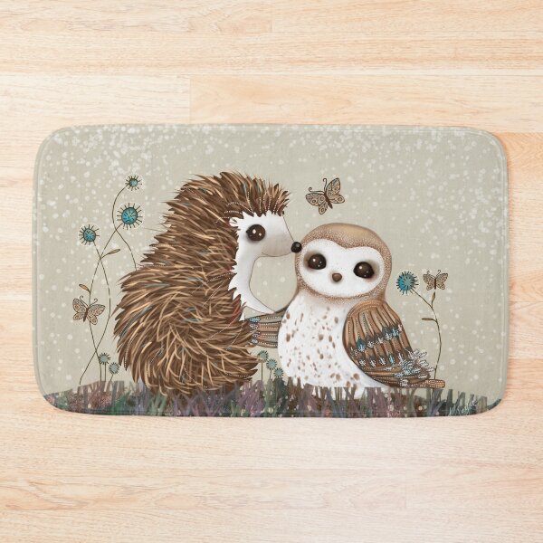 Item preview, Owl and Hedgehog designed and sold by Karin Taylor.