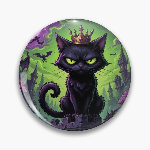 Item preview, Black Cat Volcano Parody designed and sold by NerdSpaceBrazil.