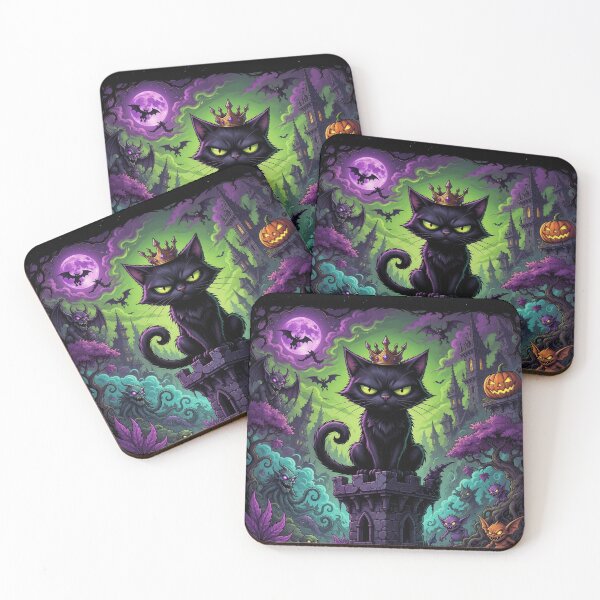 Item preview, Black Cat Volcano Parody designed and sold by NerdSpaceBrazil.