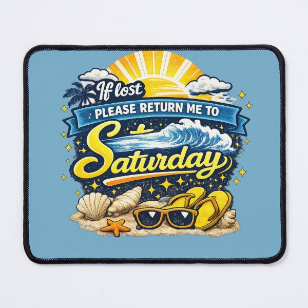 Item preview, If Lost Return Me to Saturday designed and sold by Elisabeth Lucas.