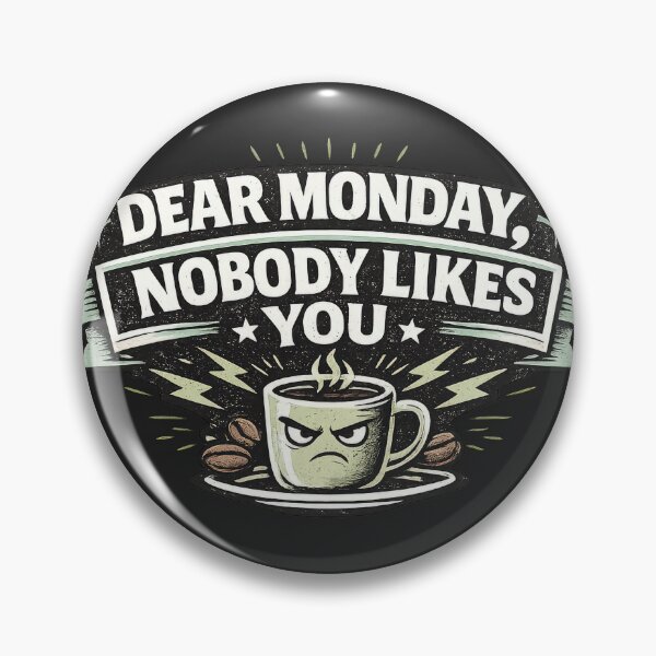 Item preview, Nobody Likes Monday designed and sold by Elisabeth Lucas.