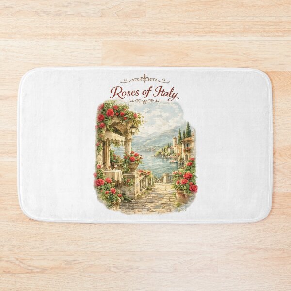 Item preview, Roses of Italy – Vintage Lake Garden designed and sold by Blueberry-art23.
