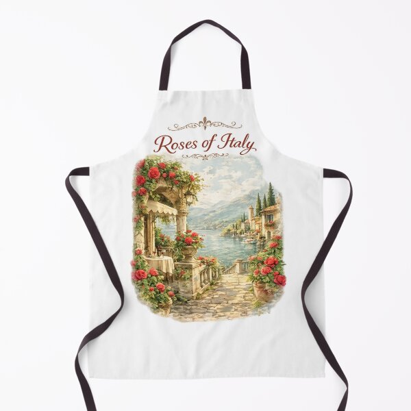 Item preview, Roses of Italy – Vintage Lake Garden designed and sold by Blueberry-art23.