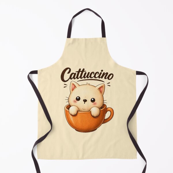 Item preview, Cattuccino Cute Coffee Cat designed and sold by olosra.
